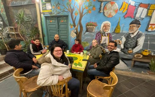 A panoramic view of Amman city, where students can practice Arabic with locals - Misbah Center.