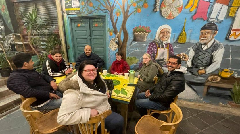 A panoramic view of Amman city, where students can practice Arabic with locals - Misbah Center.