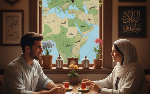 Students learning Arabic dialects in Amman city - Misbah Center