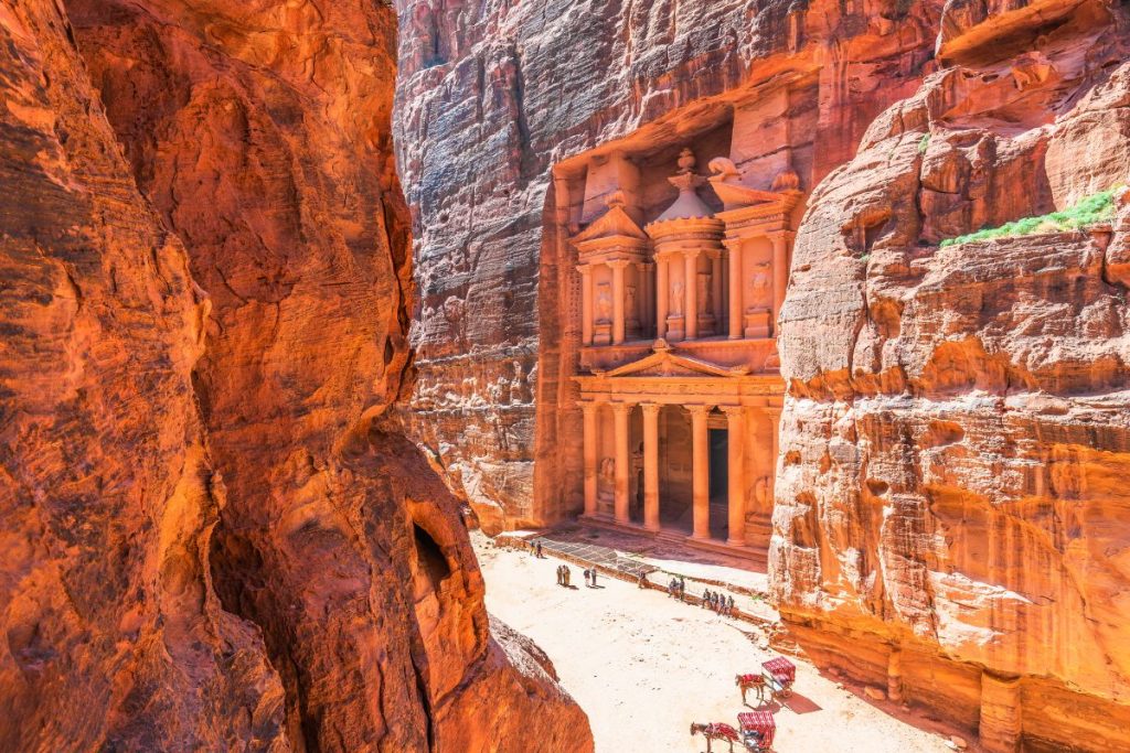 The Treasury Al Khazneh in Petra Jordan Misbah Center Travel Guide