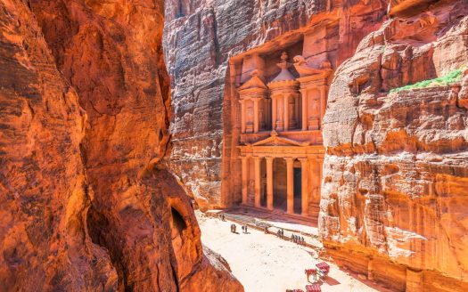 The Treasury Al-Khazneh in Petra Jordan - Misbah Center Travel Guide