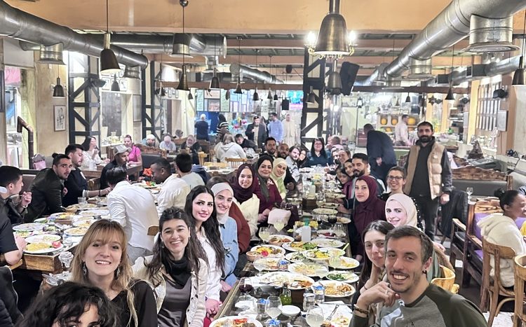 International students practicing Arabic in Amman Jordan